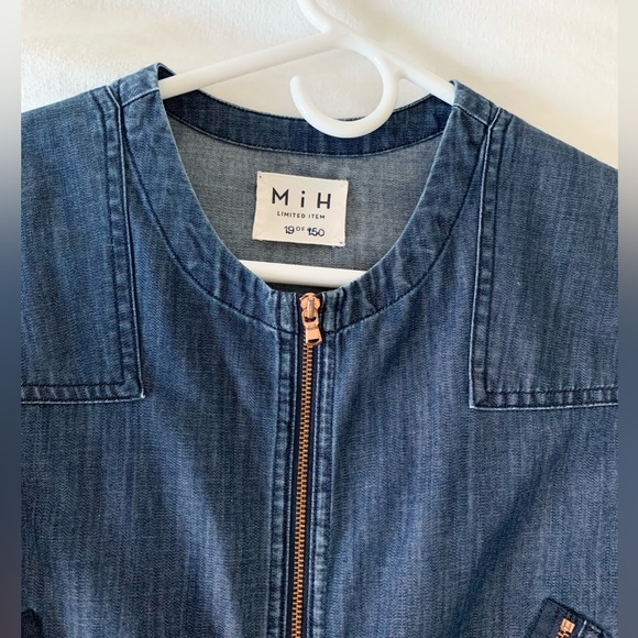 MiH Jeans Denim Limited Item Jumpsuit - Picture 3 of 5